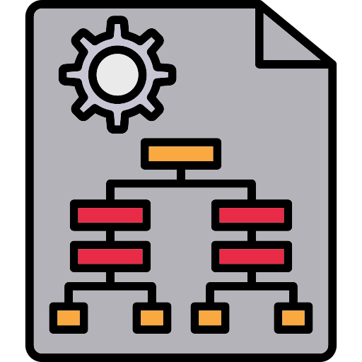 organigramme Icône gratuit organigramme Icône gratuit