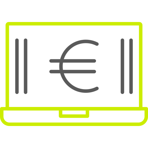euro grátis ícone euro grátis ícone