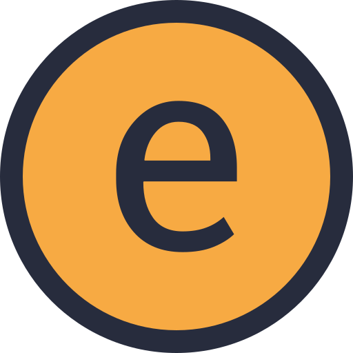 Letter e - Free education icons