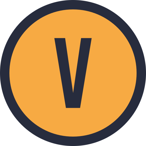 Letter V Generic Color Lineal Color Icon