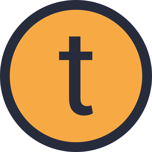 Yellow letter t icon - Free yellow letter icons