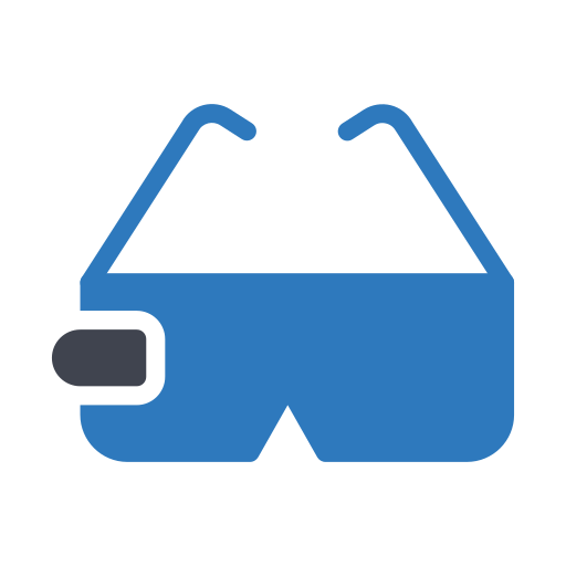 gafas vr icono gratis