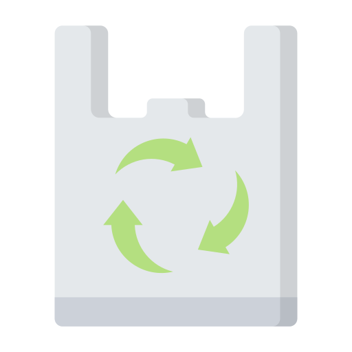 bolsa de reciclaje icono gratis