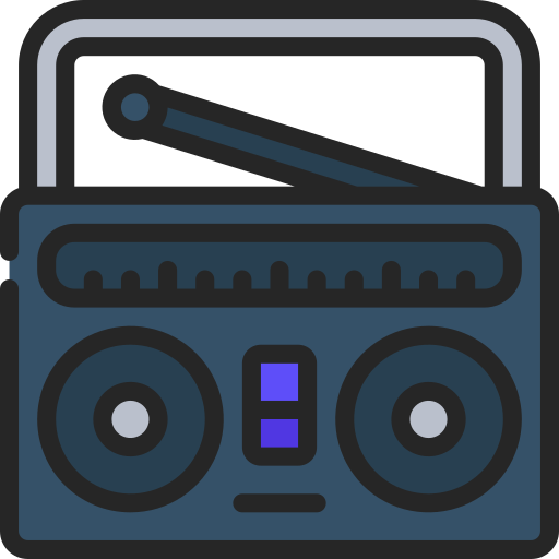 boombox icono gratis