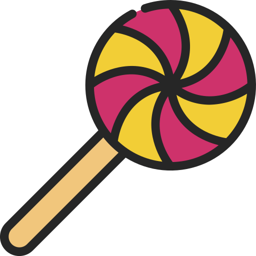 Lollipop Juicy Fish Soft-fill icon