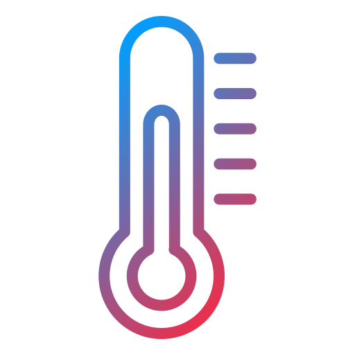 Thermometer Generic gradient outline icon