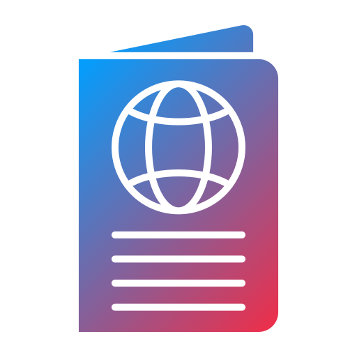 pasaporte icono gratis