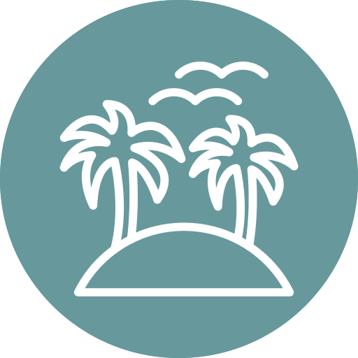 Island Generic color fill icon