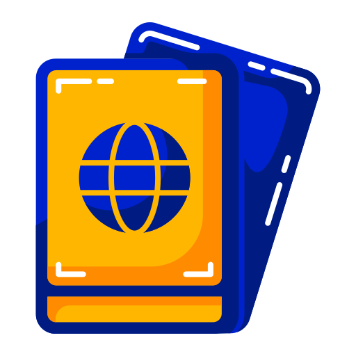 pasaporte icono gratis