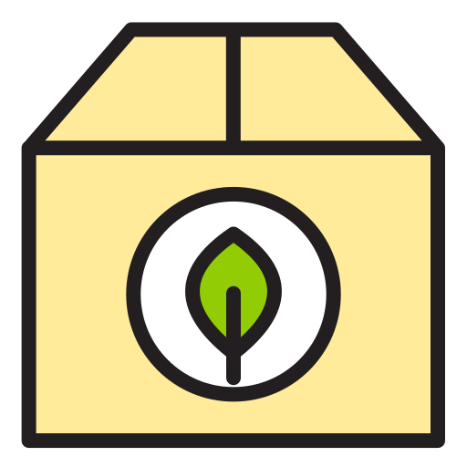 eco packaging icono gratis