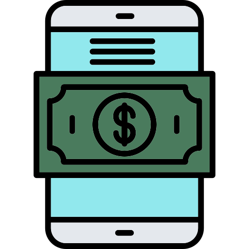 Mobile payment Generic color lineal-color icon