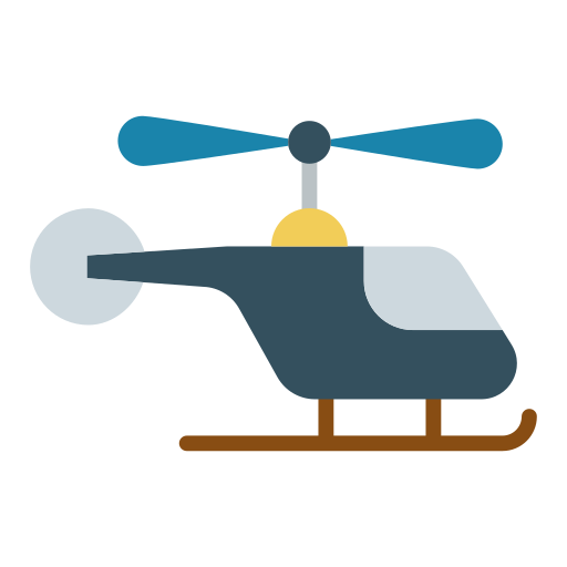 helicóptero icono gratis