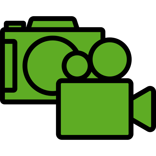 camara de video icono gratis