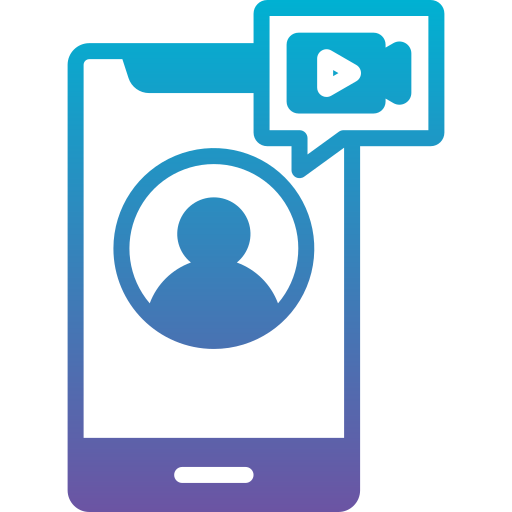 videollamada icono gratis
