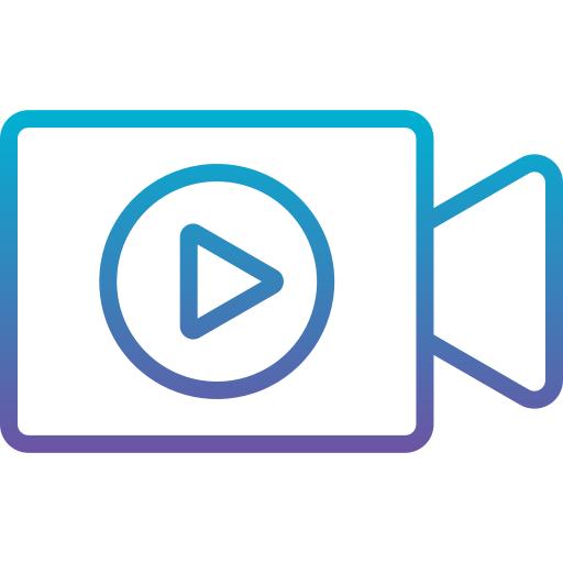 camara de video icono gratis