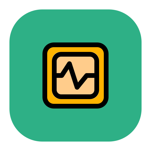 monitor de ecg icono gratis