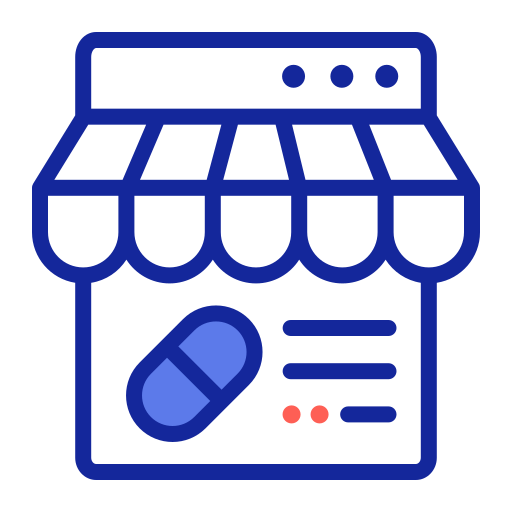 Store Generic Outline Color icon