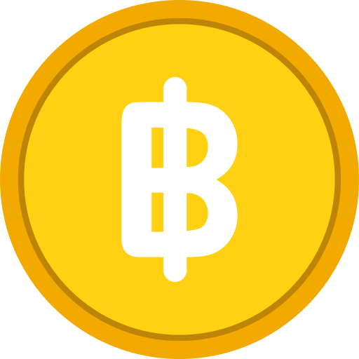 Baht Generic color fill icon