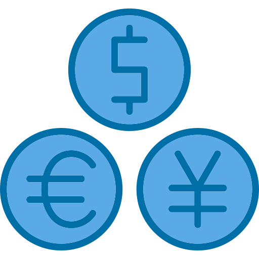 Currency Generic Blue icon