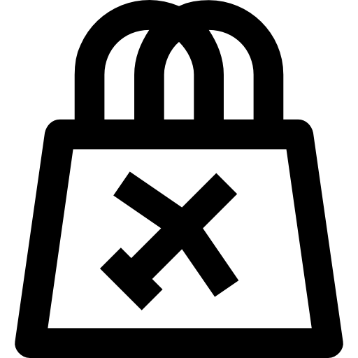 bolsa de la compra icono gratis