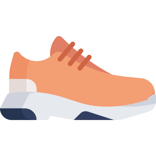 Running shoe free icon