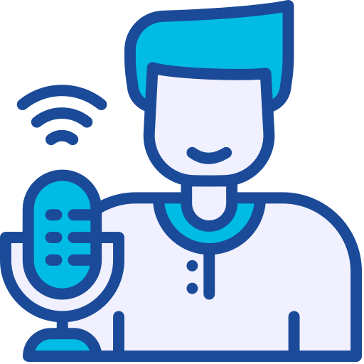 Podcaster free icon Podcaster free icon