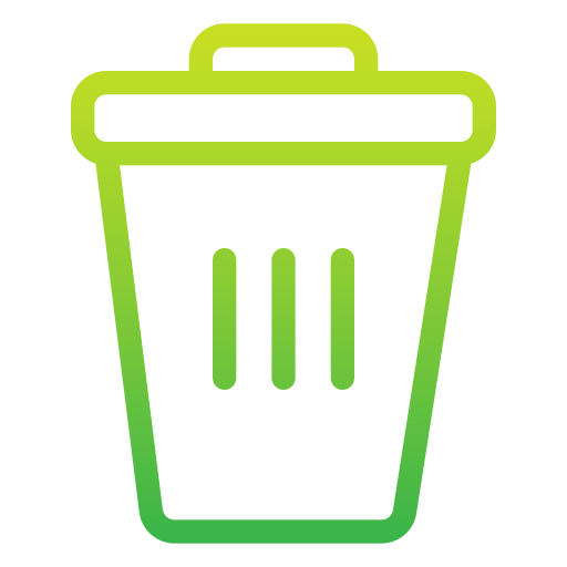 papelera de reciclaje icono gratis