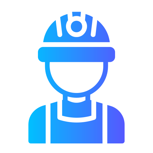 Miner Generic gradient fill icon