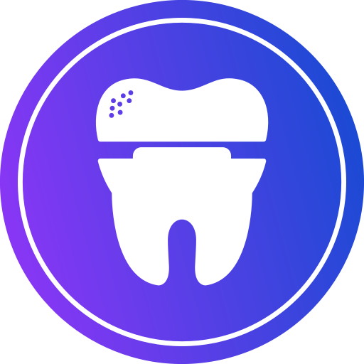 corona dental icono gratis