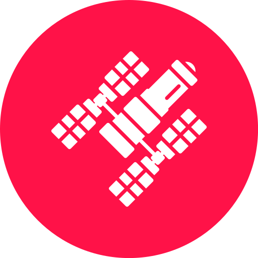 estación espacial icono gratis