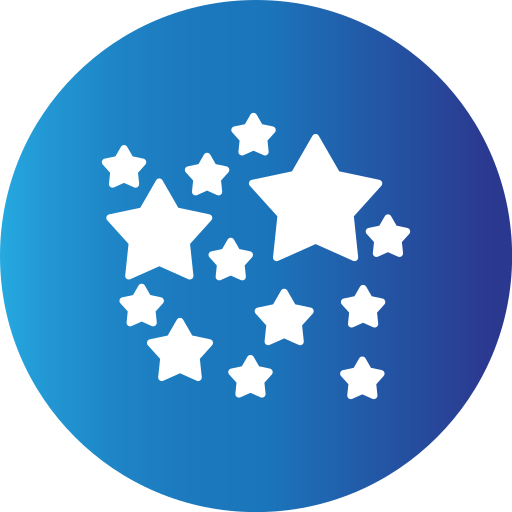 Stars Generic gradient fill icon