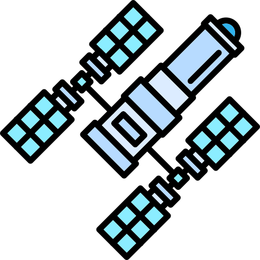 estación espacial icono gratis