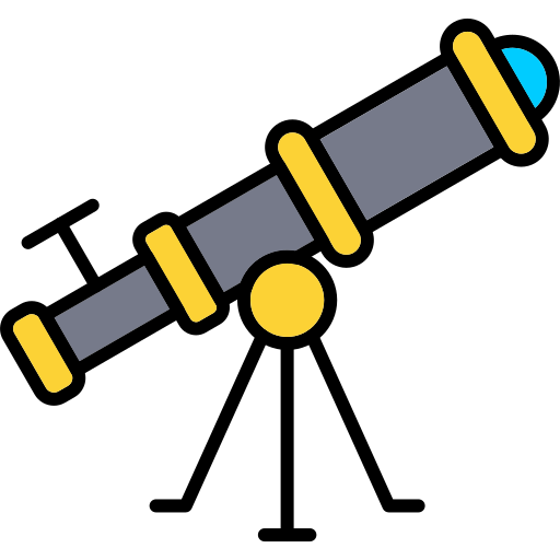 Telescope free icon