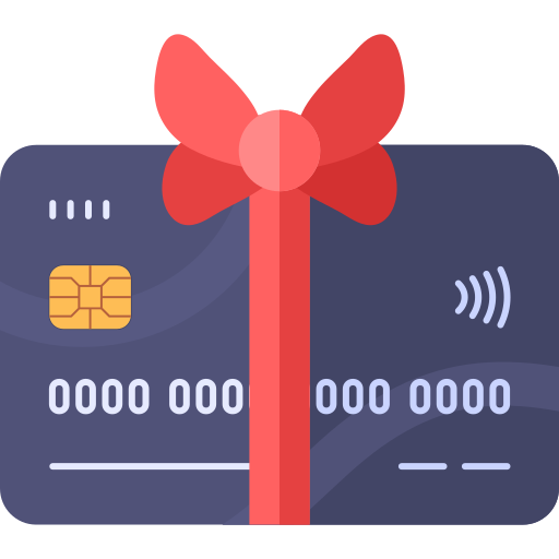 carte cadeau Icône gratuit