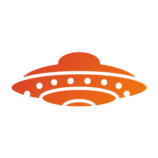 UFO Generic gradient fill icon