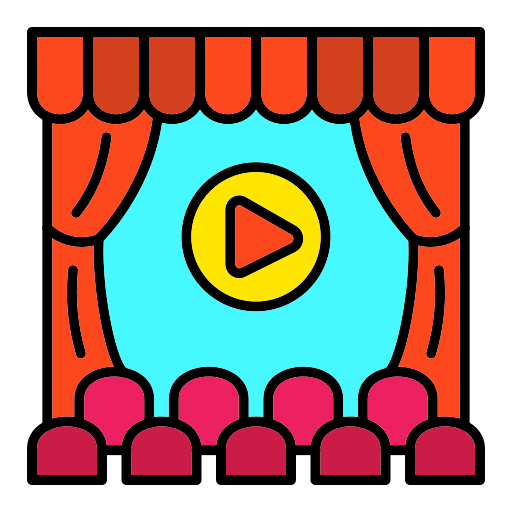 cinema grátis ícone