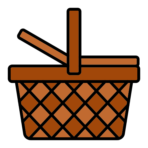 Picnic basket Generic color lineal-color icon