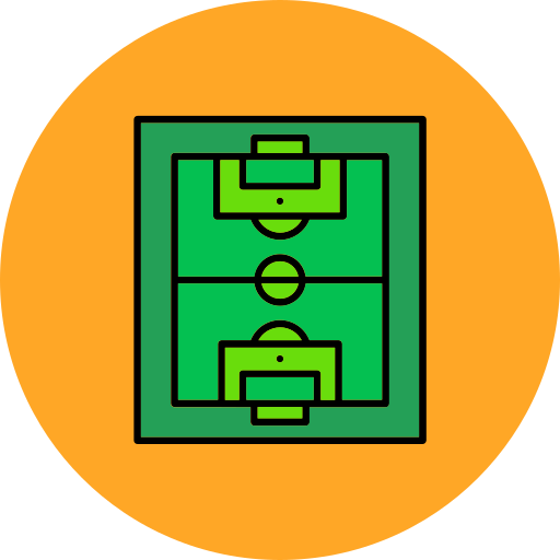 campo de fútbol icono gratis