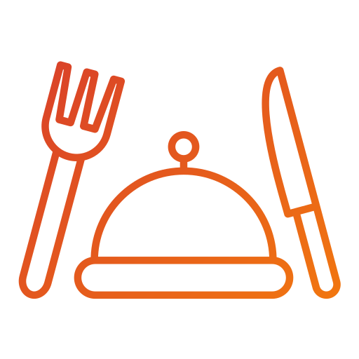 Restaurant Generic gradient outline icon