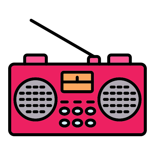 라디오 무료 아이콘