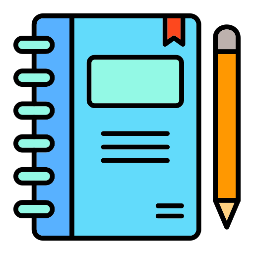 Notebook - free icon