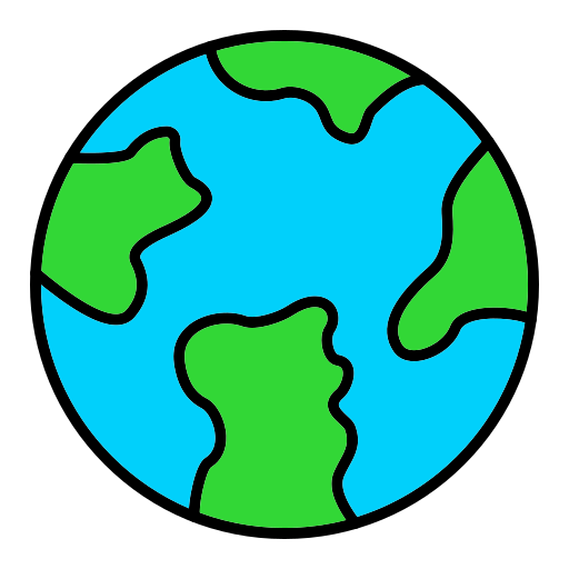 Planet Earth Generic color lineal-color icon