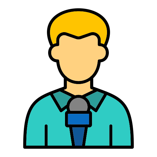 Journalist - Free communications icons