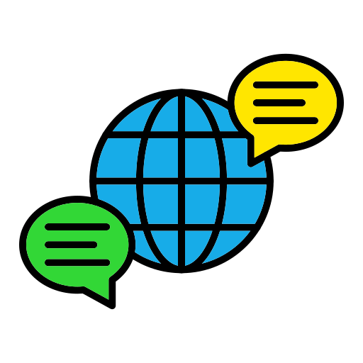 comunicacion global icono gratis