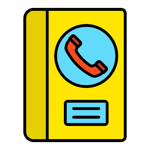 Contact Book - Free communications icons