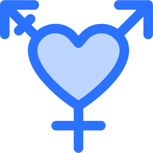 Transgender Generic Color Lineal Color Icon