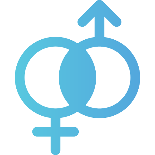 Gender Generic gradient fill icon