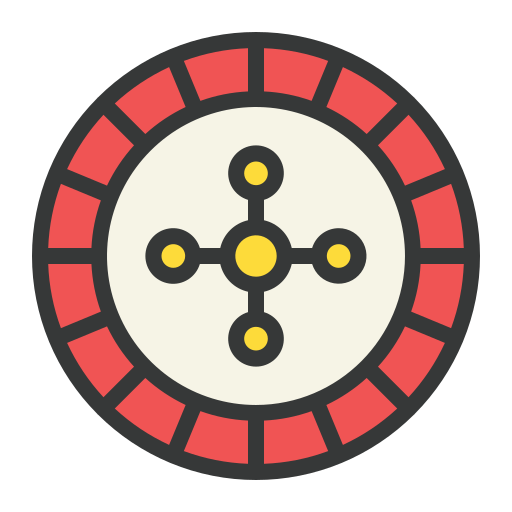 Roulette Wheel Generic Outline Color Icon