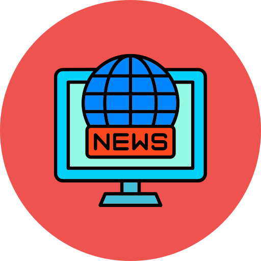 뉴스 무료 아이콘