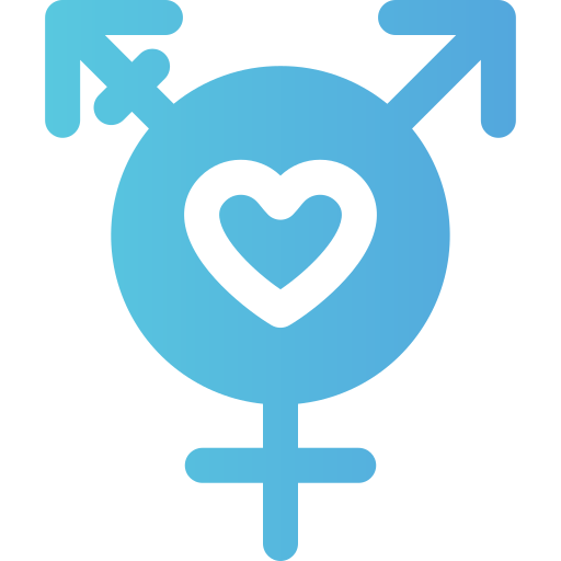 Transgender Generic gradient fill icon